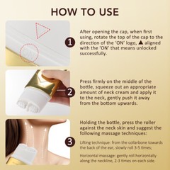 AH-8 1-5X Firming Neck Cream for Crepey Skin Body Care Comfort Roller Neck Cream