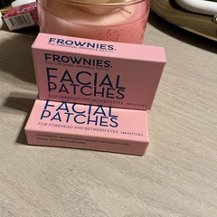 2 Pack – Frownies Facial Patches for Forehead & Between Eyes 144c*2