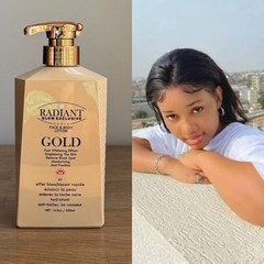 Radiant Glow Exclusive Gold Effect body&face Lotion