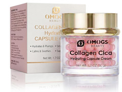 Crema De Cápsulas De Colágeno Cica Hidratante Antiarrugas Crema Facial Gel Glow