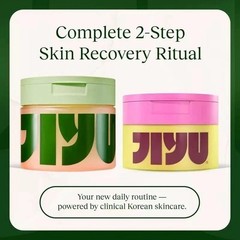 NEW JiYu Korean Skincare Bundle – Toner Pads + NAD+ Moisturizer