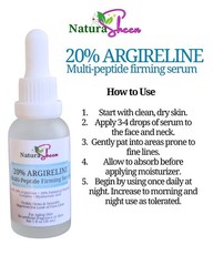 20% ARGIRELINE, 10% Mayrixyl 3000, 100% HYALURONIC ACID SKIN TIGHTENING SERUM