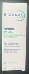 Bioderma Sebium Hydra Ultra-Moisturising Compensating Care 40ml Exp 08/2028