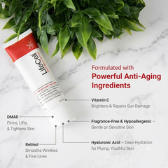LifeCell All In One Anti Aging Cream Retinol Vitamin C Hyaluronic Acid DMAE 2.54