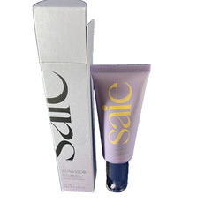 Saie Sunvisor Broad Spectrum SPF35 Sunscreen Radiant Moisturizer 1.35oz NEW BOX