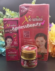 3pcs XX-WHITE HC Egyptian GOLD Body Lotion, Serum & Face Cream 5 Days Action 💯