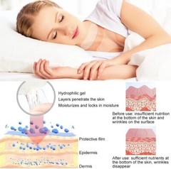 2Pcs Reusable Silicone Anti Wrinkle Chest Neck Face Pad Removal Patch Skin Care