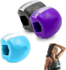 Jaw Exerciser Ball 3 Pack – Face Fitness for Double Chin Jawline Trainer Silicon