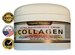 Hyaluronic Acid Collagen Retinol Face Cream Vitamin C Wrinkle Remover 4fl oz & c