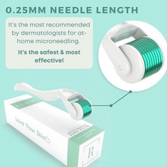 Beard Derma Roller For Hair Loss Beard Growth 0.25MM Titanium Derma Roller micro