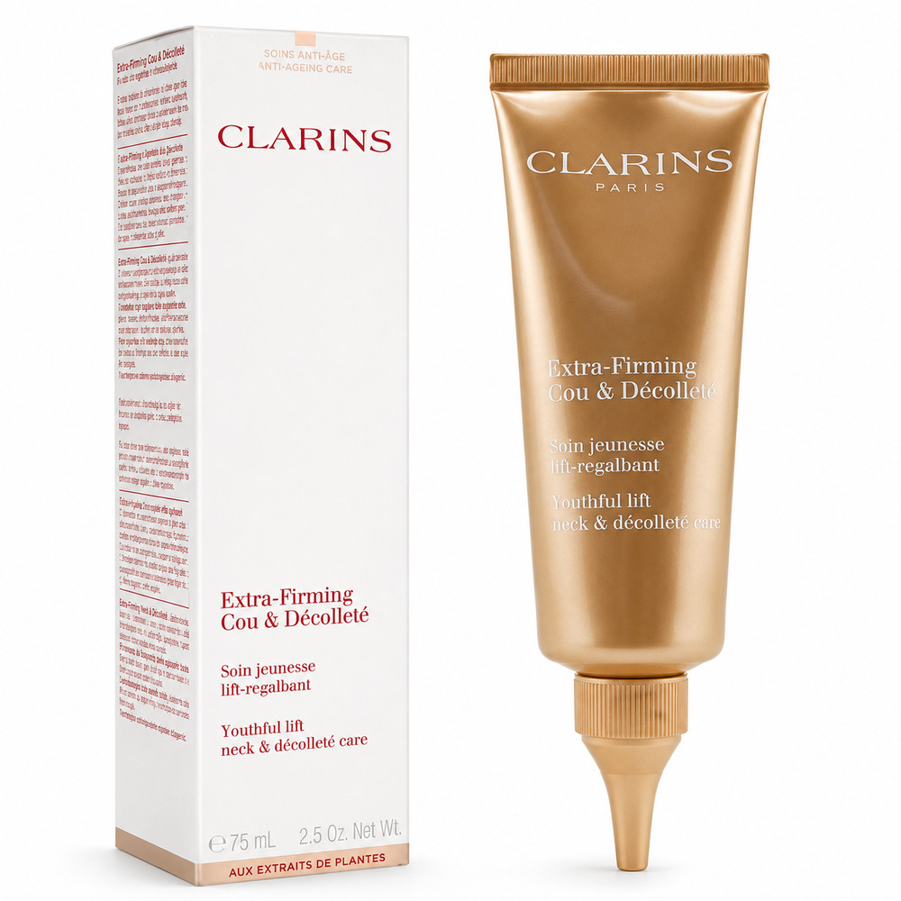 Clarins Advanced Extra-Firming Anti-Wrinkle Rejuvenating Neck Cream 2.5 oz 75 mL