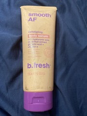 B.Fresh Smooth AF Exfoliating Body Serum 8oz Unisex Hydrating Skin Care New