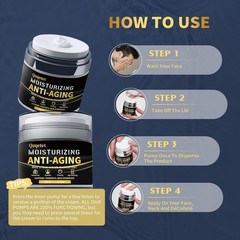Crema Hidratante Colageno Antiarrugas Reafirma Cara Hombre Anti-Aging Face Cream