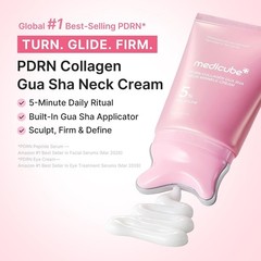 Neck Wrinkle Cream with Gua Sha Massager, Firming Collagen Care