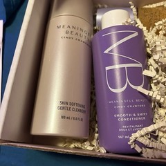 MEANINGFUL BEAUTY 7-Piece Anti-Aging Skincare Set by Cindy Crawford NEW