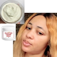 Yellow Face , 3 Shades Cream