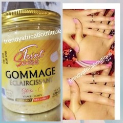 Teint sucre Glutathion & Vit.C Body Scrub. Lightening 400g X 1👌