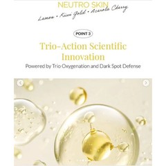 Glutathione Skin Serum Neutro Skin Collagen Ampoules Lemon & Kiwi Vitamin C
