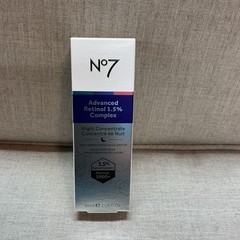NO7 Advanced Retinol 1.5% Complex Night Concentrate, 1 fl oz. Anti-Aging