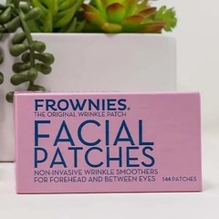 Frownies Facial Patches Wrinkle Smoothers Forehead & Between Eyes 144 Count NEW