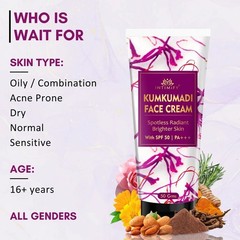 INTIMIFY Kumkumadi Face Cream For Glowing Skin | Enriched With Kumkumadi, Rosema