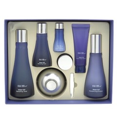 SU:M37 Water Full Special 3 pcs Set 8 Items Moisturizing Hydrating K-Beauty