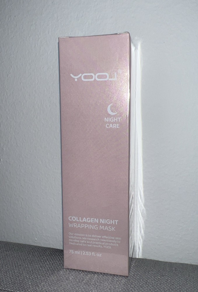 Yool – Collagen Night Care Wrapping Mask 2.53 fl oz – Exp. 12/2027