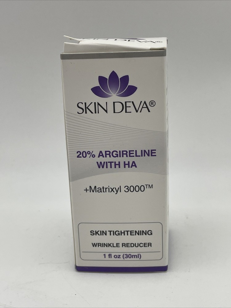 Skin Deva 20% Argireline Serum Matrixyl 3000 with Pure Hyaluronic Acid – 1 Oz