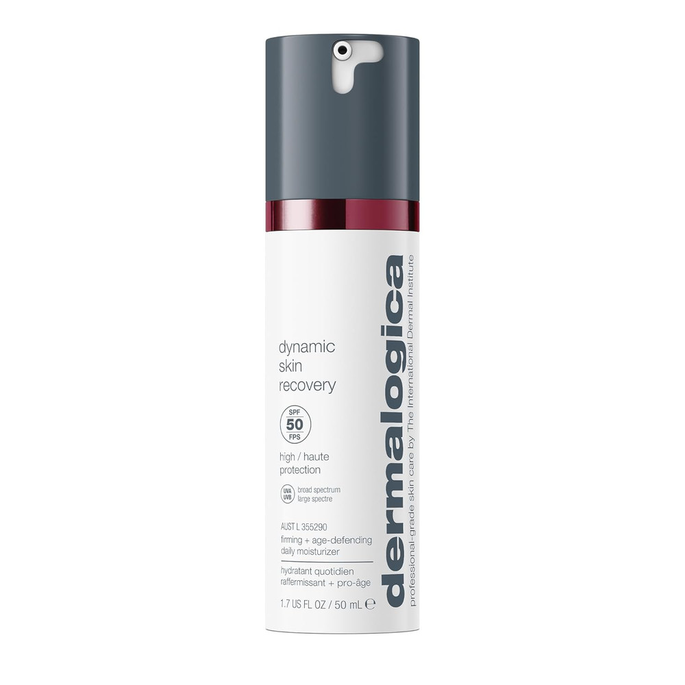 Dynamic Skin Recovery SPF50, Anti-Aging Face Sunscreen Moisturizer, Medium-Weigh