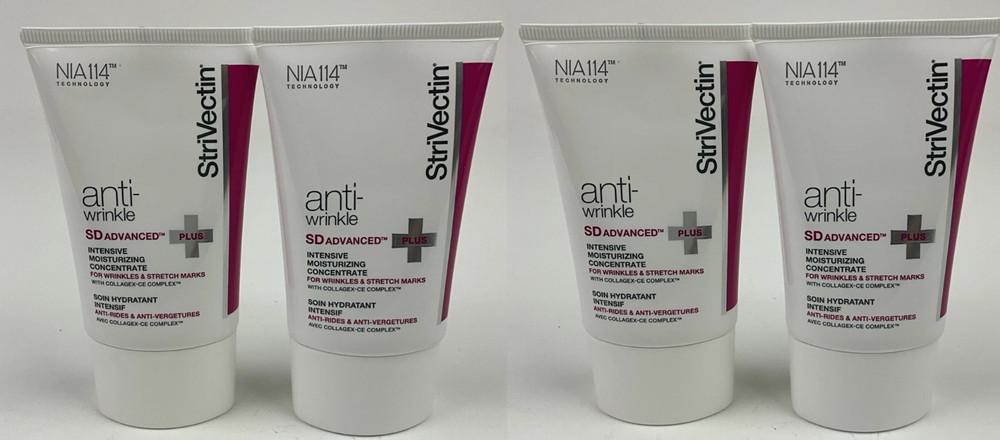4 Pack StriVectin SD Advanced PLUS Moisturizer 1.6 oz Each Anti-Wrinkle Cream