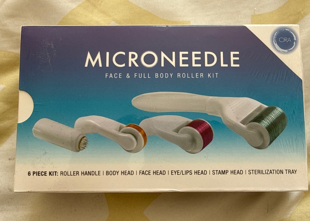 «NEW» ORA Microneedle Face and Full Body Roller Kit SEALED