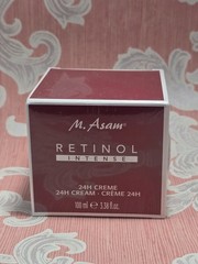 M.Asam Retinol Intense 24H Creme 24H Cream.Creme 24H 3.38 oz New In Box Sealed