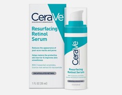 CeraVe Resurfacing Retinol Serum 1 OZ – for Post-Acne Marks and Skin Texture