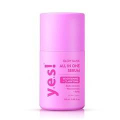 Yes! Skincare Glow Bank All-In-One Serum Niacinamide, AHA & Alpha Arbutin | 50gm