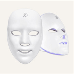 Glokore LED Wireless Light Therapy Face Mask Device White- NEW Free Shipping