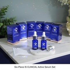 iS Clinical Active Serum 6 x 5ml Travel Size Age Defying Acne Brightening