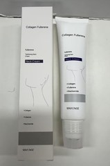 Magec Collagen Fullerene Neck Cream Firming Tightening with Roller 50g