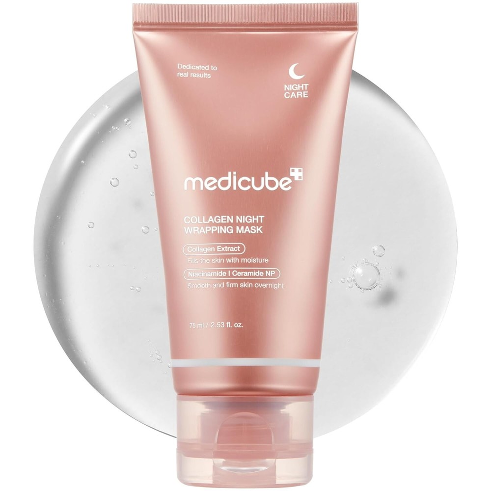 Medicube Collagen Overnight Wrapping Peel Off Facial Mask Pack FREE SHIPPING