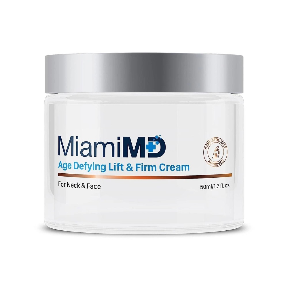 Miami MD Age Defying Lift & Firm Cream For Neck & Face – 50ml (100% AUTHENTIC)