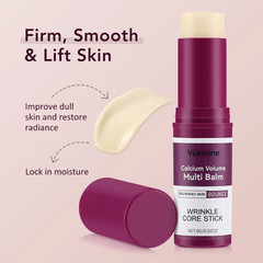 Calcium Volume Multi Balm Wrinkle Core Stick Collagen Firming Moisturizing Balm