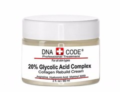 20% Glycolic Acid Collagen Rebuild Cream w/ Argireline, M3000, CoQ10, Retinol