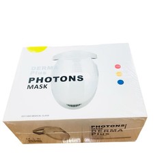Derma Plus Photons Mask, Red Light 640nm, Blue Light 423nm w Yellow Light 583nm