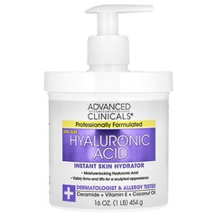 Hyaluronic Acid, Instant Skin Hydrator, 1 lb (16 oz)