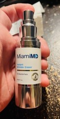 MiamiMD (Miami MD) INSTANT WRINKLE ERASER – For Neck & Face & Eyes (30ml/1oz)!