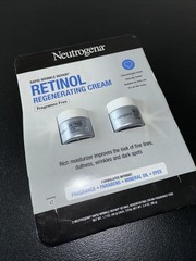2 Pack Neutrogena Rapid Wrinkle Repair Regenerating Cream Fragrance Free 1.7oz