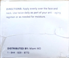 MiamiMD Cream Age Defying Lift & Firm Cream For Neck And Face – 50ml/1.7OZ
