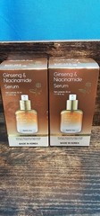 Korean Farm Stay – Ginseng & Niacinamide Facial Serum Exp. 08/2028 Lot Of 2