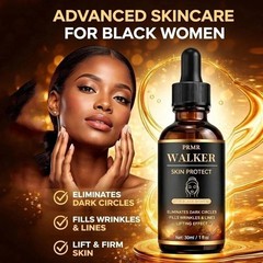 PRMR Walker Skin Protect Serum Black Women Gentle Facial Skin Care Moisturizing