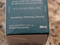 Dr. Melaxin Cemenrete Cyano Pink Spicule Serum Calcium B12 1.01 oz exp: 08/2028
