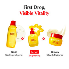 Illuminating Serum Brightening Serum – Dark Spot & Tone Care – Korean Skincare